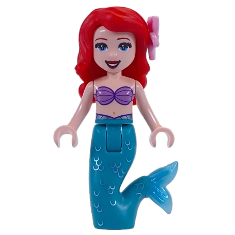 Ariel - Mermaid Form, Dark Turquoise Tail, Br… — minifigurine LEGO | Brick Broker