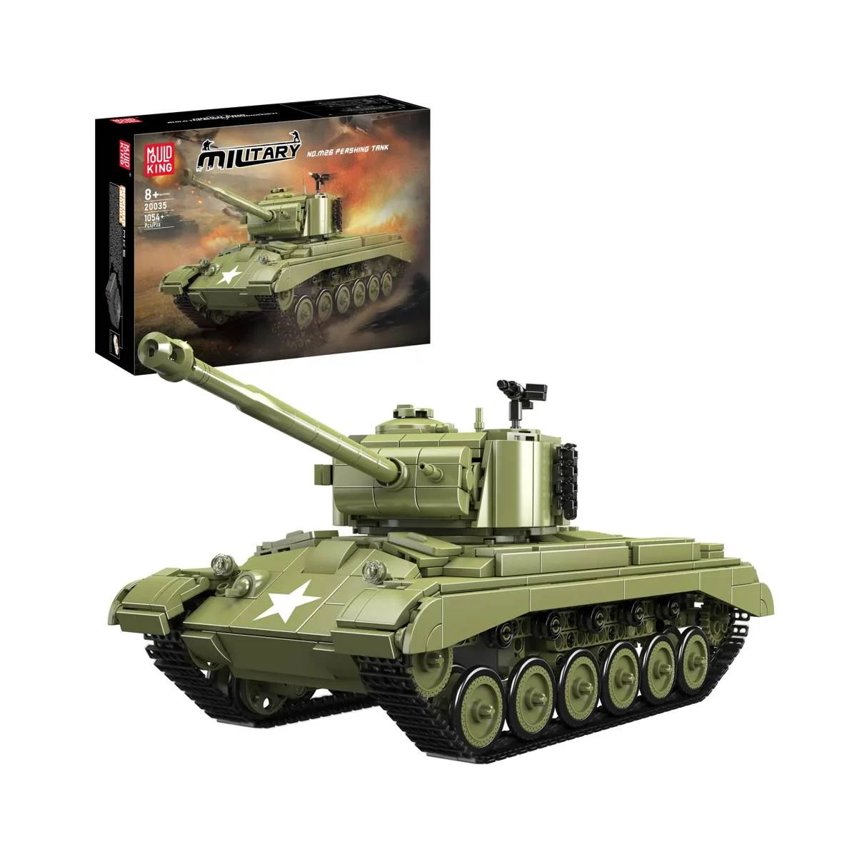 Mould King Char M26 Pershing (MOU-20035) - prix | Brick Broker
