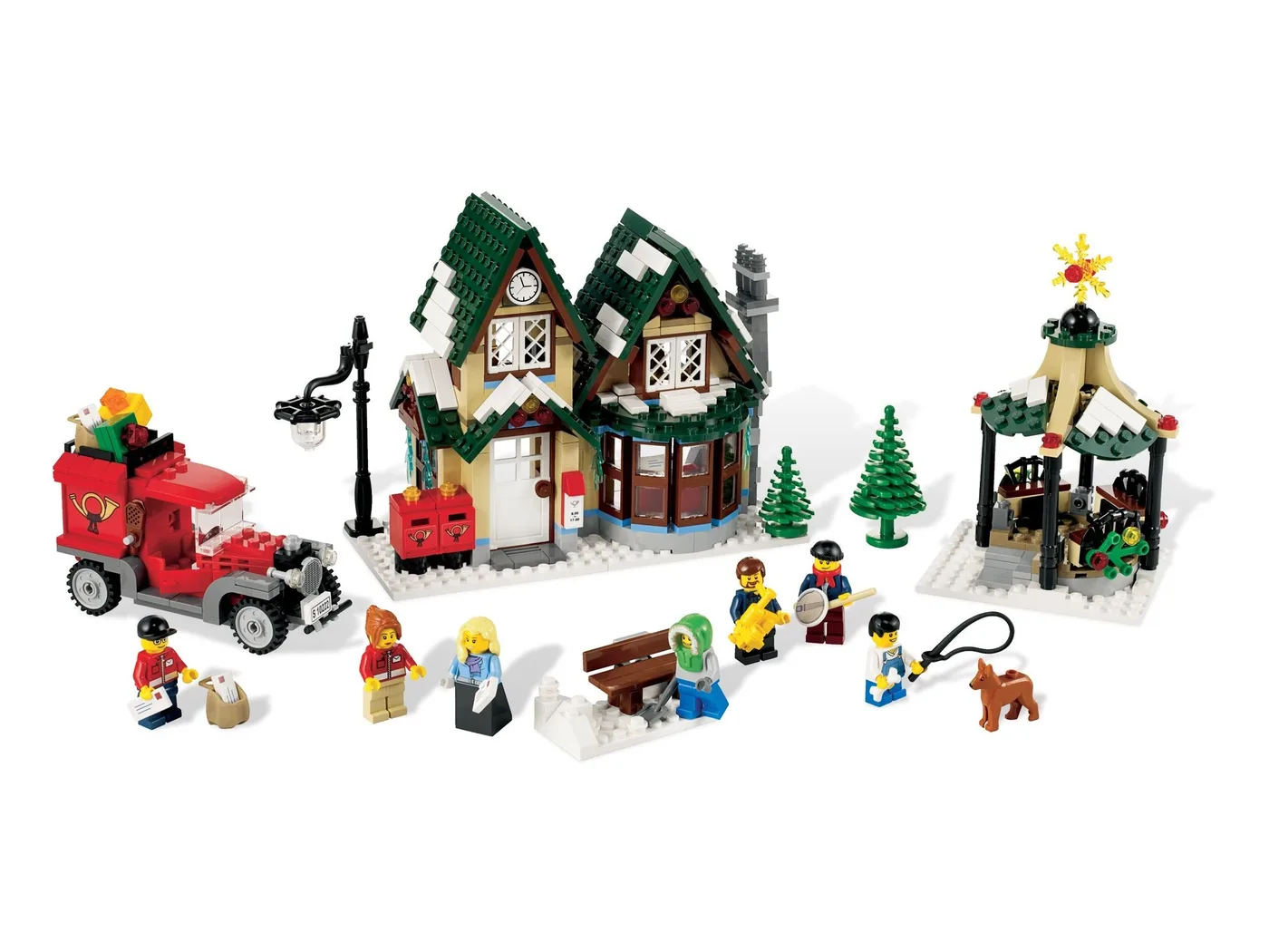 LEGO 10222 Bureau de poste du village d'hiver - prix | Brick Broker