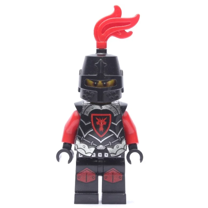 Dragon Knight, Red, Armor, Helmet with Red Pl… — minifigurine LEGO | Brick Broker