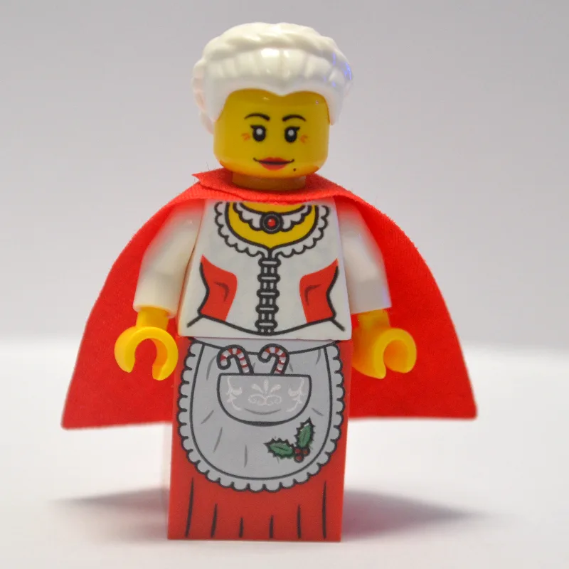 Mrs. Claus, White Corset with Red Sides, Apro… — minifigurine LEGO | Brick Broker