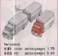 LEGO 652 1:87 Mercedes LKW/Anhänger - preis | Brick Broker