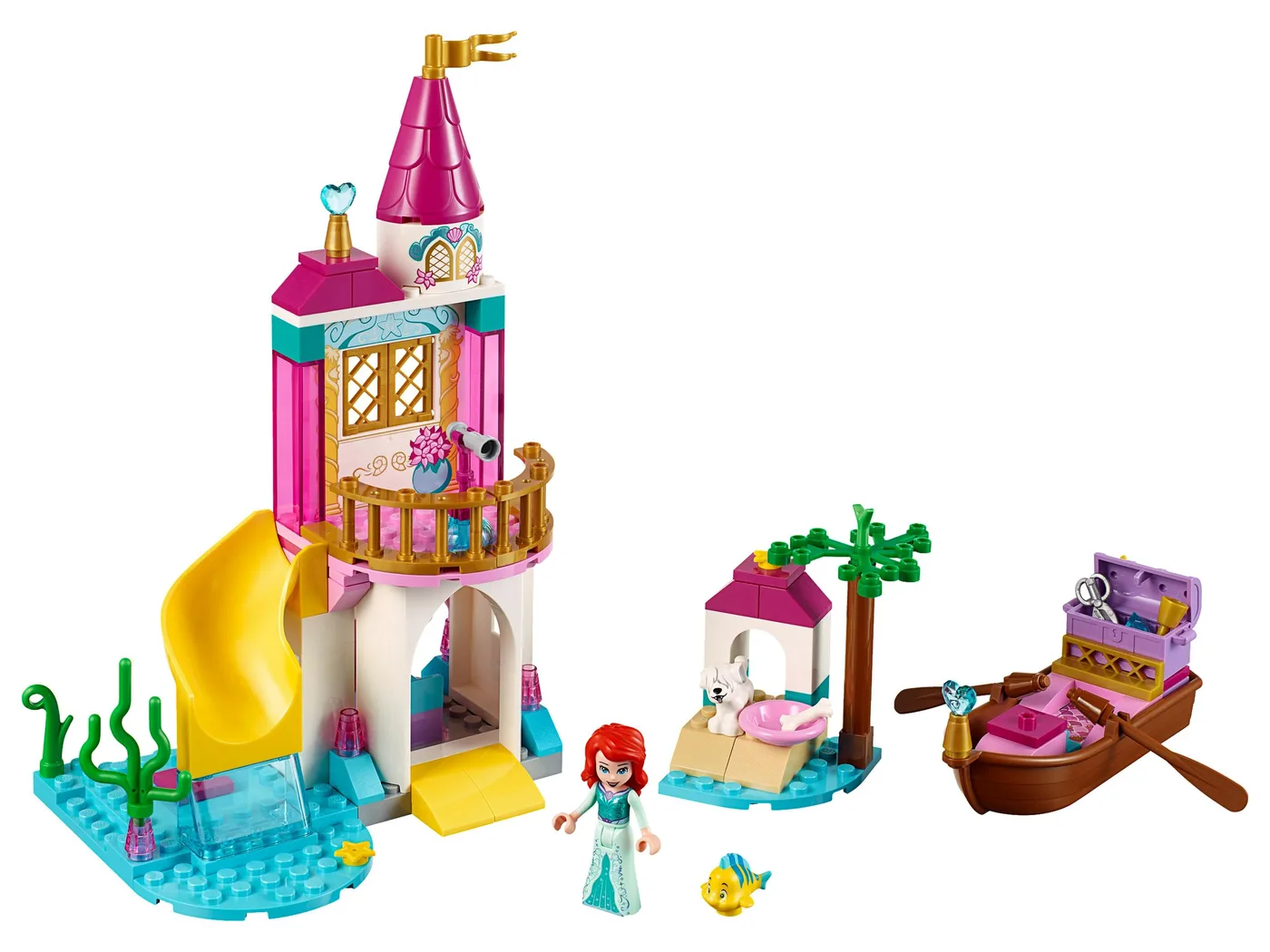 LEGO 41160 Le château d'Ariel en bord de mer - prix | Brick Broker