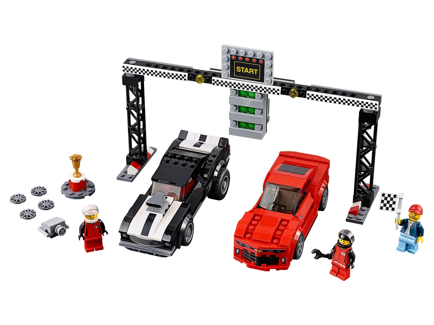 LEGO 75874 Chevrolet Camaro - Course d'accélération - prix | Brick Broker