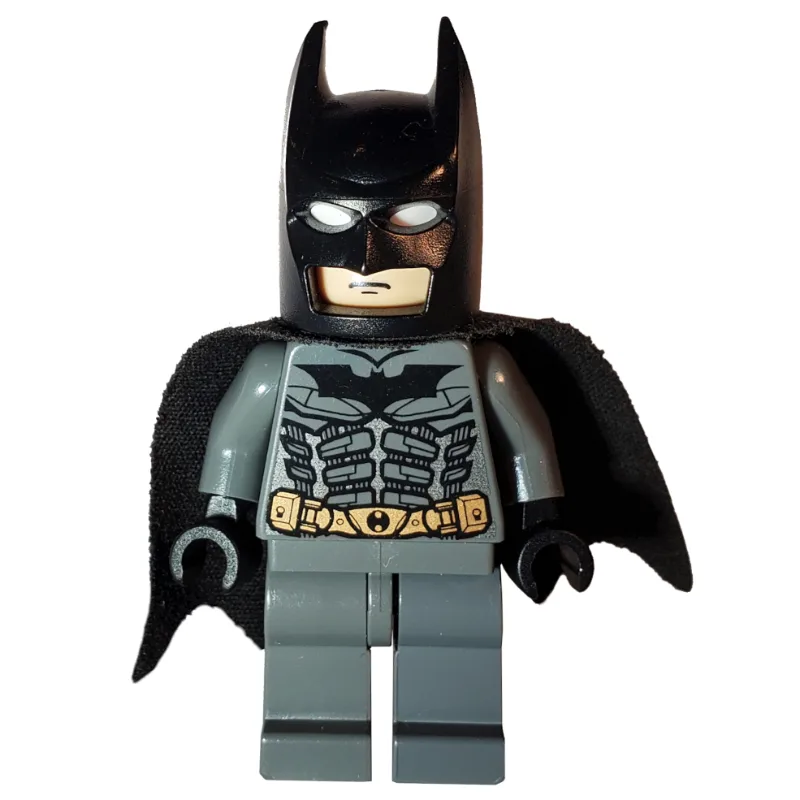 Batman, Dark Bluish Gray Suit, Black Cape and… — minifigurine LEGO | Brick Broker