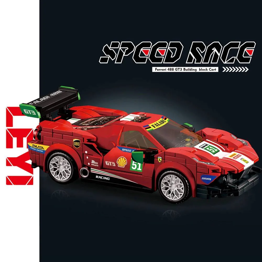 LEYI Ferrari™ 488 GT3 (LEYI-31065) - prix | Brick Broker