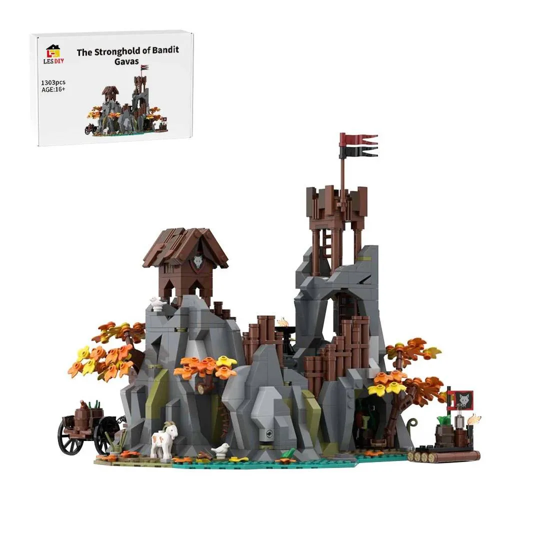 LesDiy La Forteresse du Bandit Gavas (LESDIY-3685839) - prix | Brick Broker