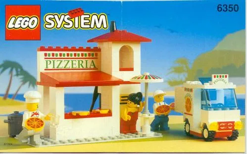 LEGO 6350 Pizza à emporter - prix et où acheter | Brick Broker