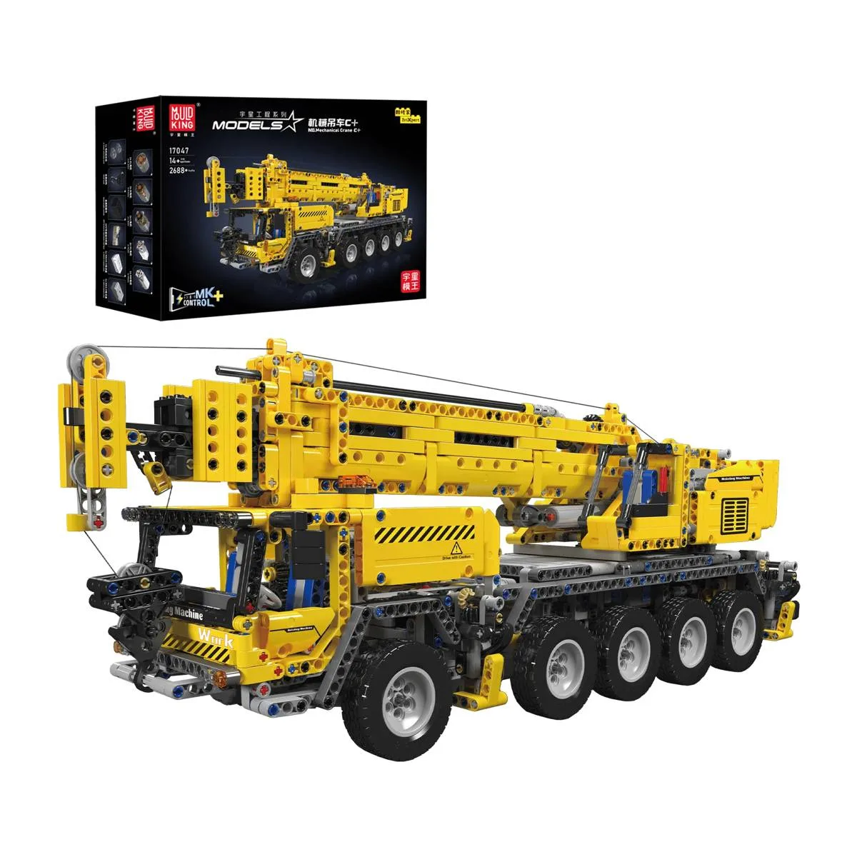 Mould King Grue mécanique C+ (MOU-17047) - prix | Brick Broker
