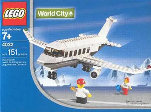 LEGO 4032 Avion de Passagers - Version Iberia - prix | Brick Broker