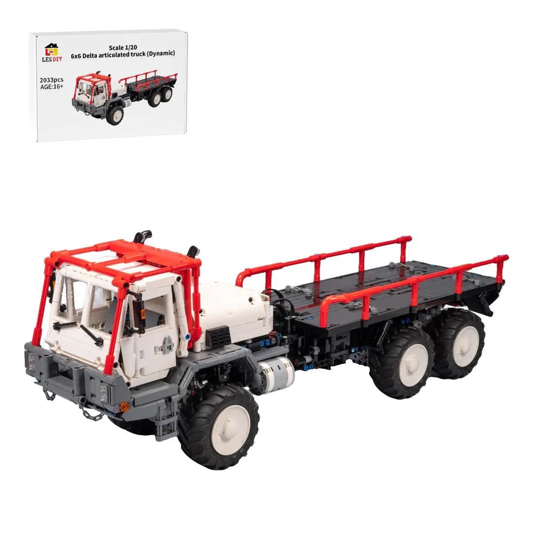 LesDiy Camion Delta 6x6 (LESDIY-3697121) - prix | Brick Broker