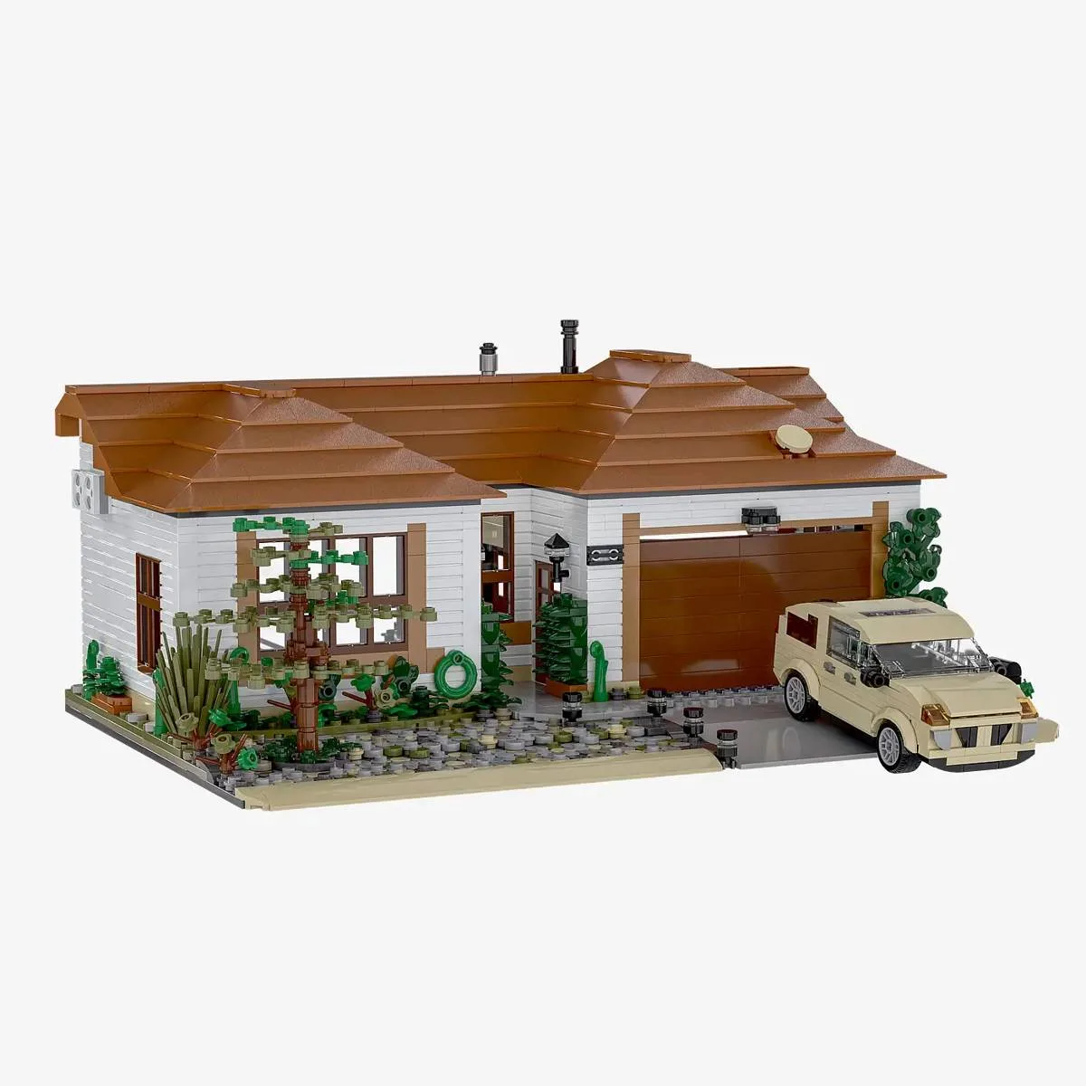 BlueBrixx Maison du professeur de chimie (BB-108074) - prix | Brick Broker