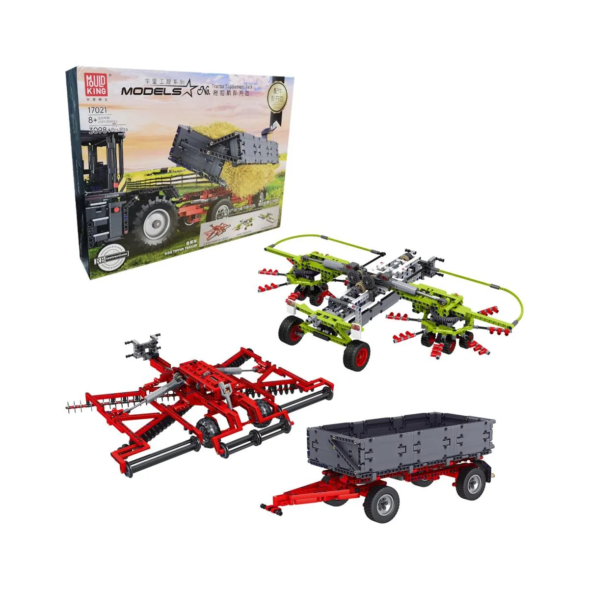 Mould King Pack Supplémentaire de Tracteur (MOU-17021) - prix | Brick Broker