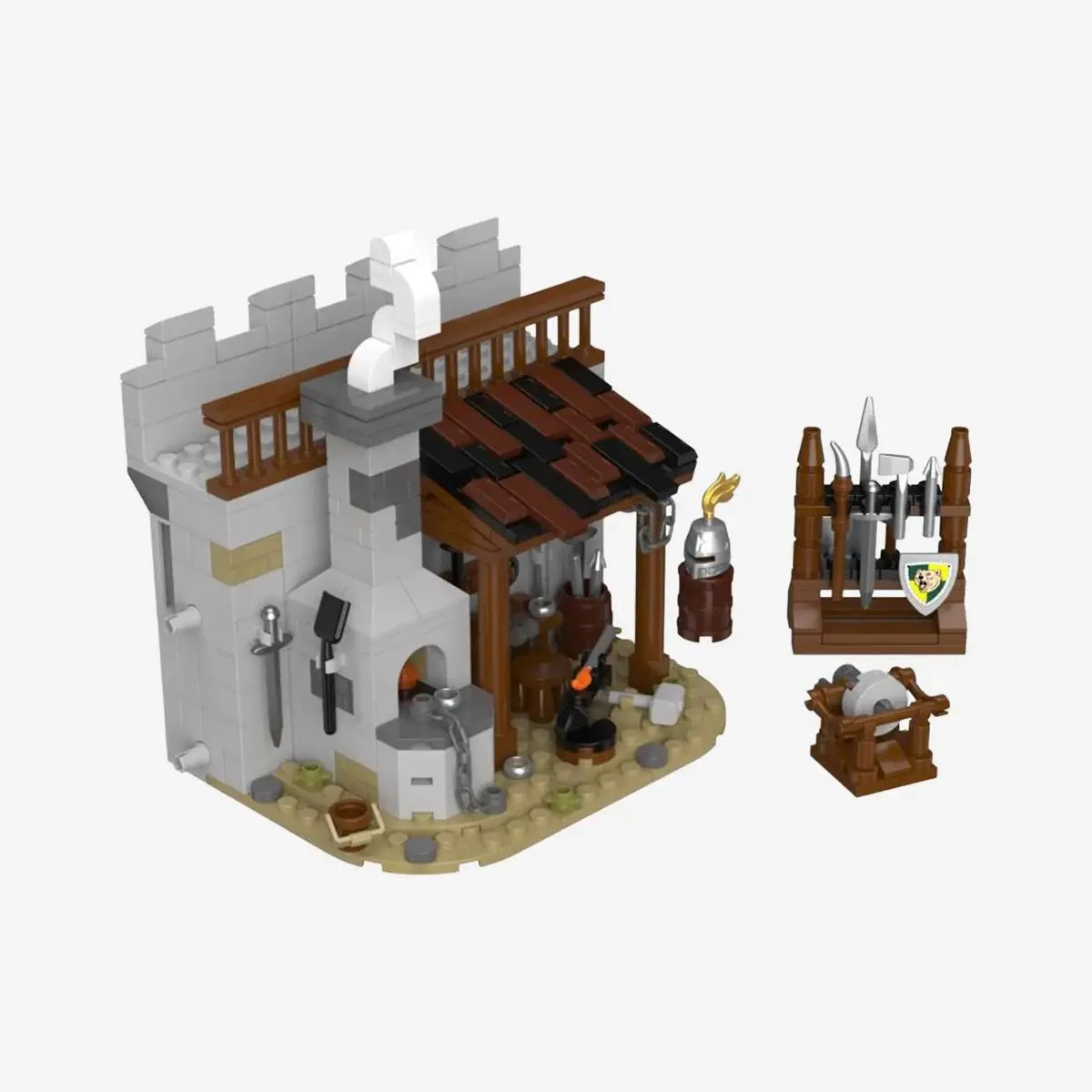 BlueBrixx Château de l'Ours - Forge (BB-108395) - prix | Brick Broker