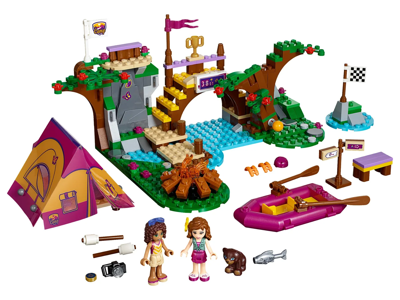 LEGO 41121 Rafting au camp d'aventure - prix | Brick Broker