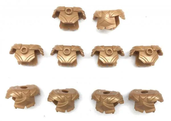 BlueBrixx Armure n°17, or (10x) (BB-PGPJ4017) - prix | Brick Broker
