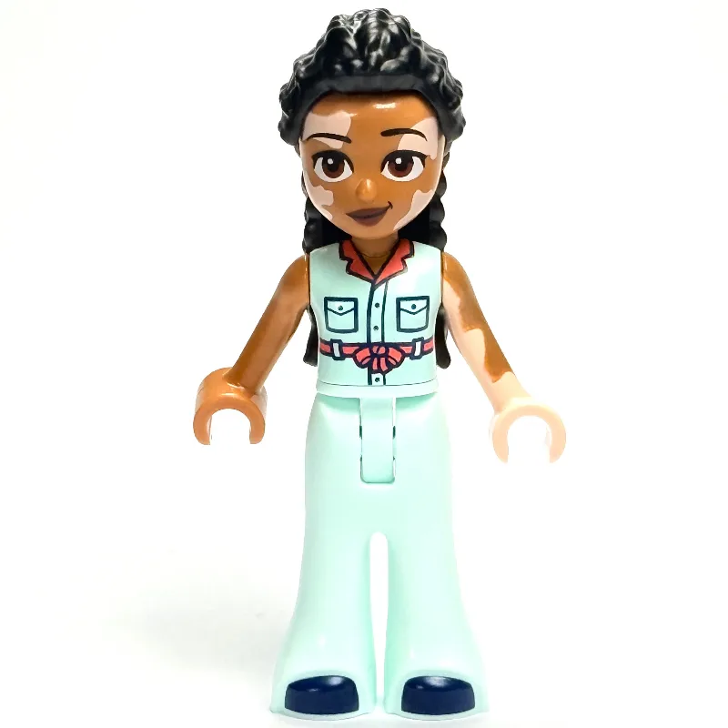 Jordin - White Shirt, Light Aqua Pants — dans quels sets LEGO ? (fig-014657) | Brick Broker