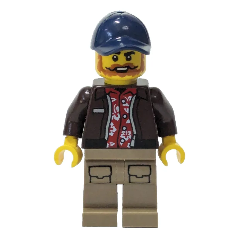 Captain Nautilus, Dark Brown Jacket, Dark Tan… — minifigurine LEGO | Brick Broker