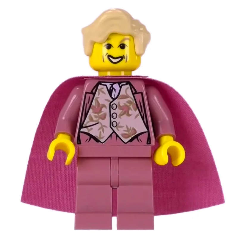 Professor Gilderoy Lockhart, Sand Red Outfit — minifigurine LEGO | Brick Broker