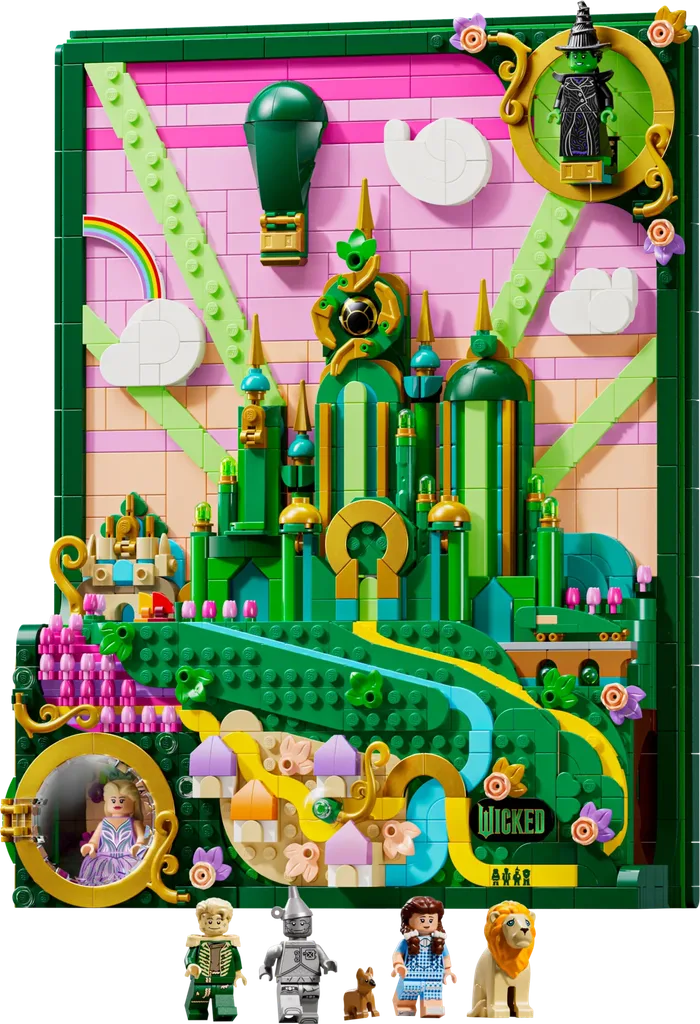 LEGO 75685 Art mural de la Cité d'Émeraude - prix | Brick Broker