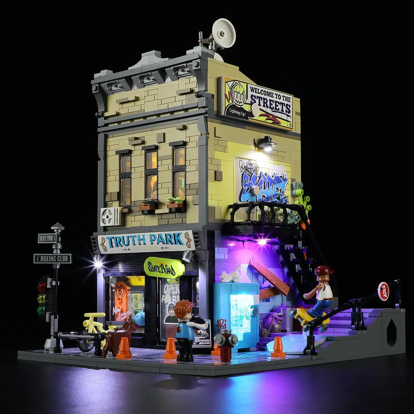 Lumibricks Magasin de skate (LUMI-F9051) - prix | Brick Broker