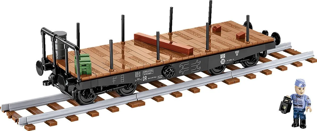 COBI Wagon de plate-forme lourd Type SSYS (COBI-6284) - prix | Brick Broker