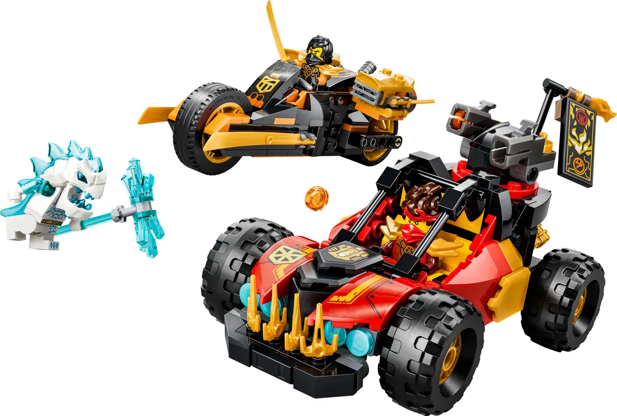 LEGO 71864 Véhicules combinés de Kai et Cole - prix | Brick Broker