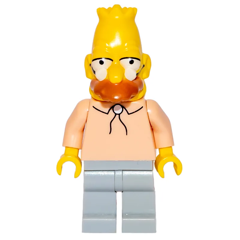Grandpa Abe Simpson (CMF) — dans quels sets LEGO ? (fig-000981) | Brick Broker