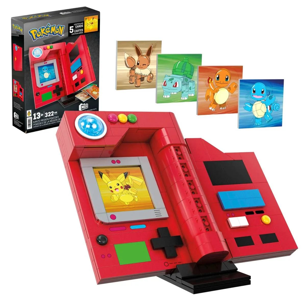 Mattel Pokédex de la région de Kanto MEGA Pokémon™ (HYM37) - prix | Brick Broker