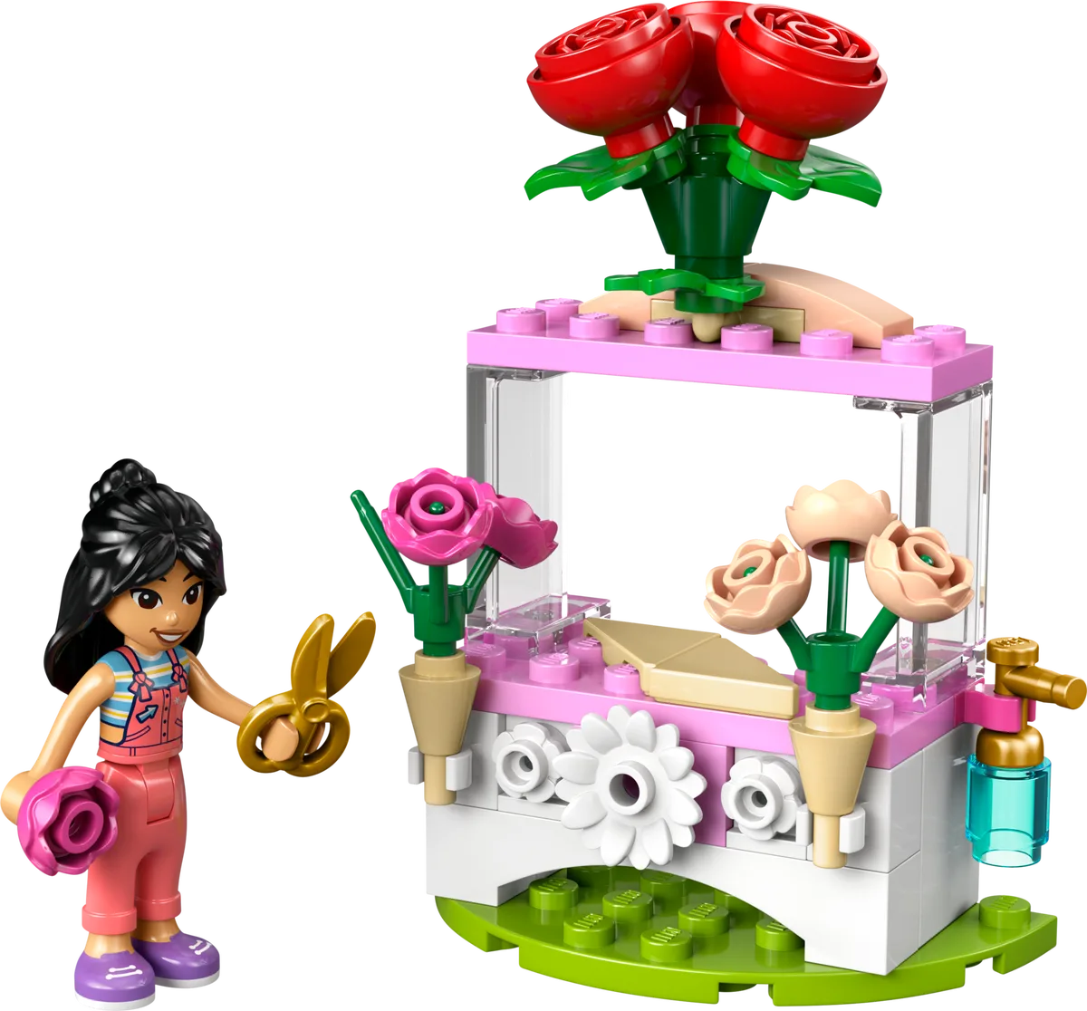 LEGO 30721 Stand de Fleurs avec Roses - prix | Brick Broker