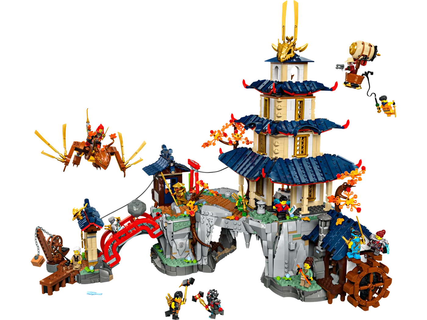 LEGO 71814 Temple de la Cité du Tournoi - prix | Brick Broker