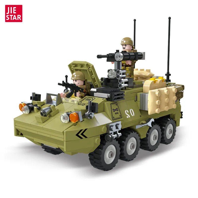JIESTAR Armored Personnel Carrier Bundle Set 2-Pack (JS-61030) - prix | Brick Broker