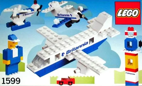 LEGO 1599 Britannia Airways - prix et où acheter | Brick Broker