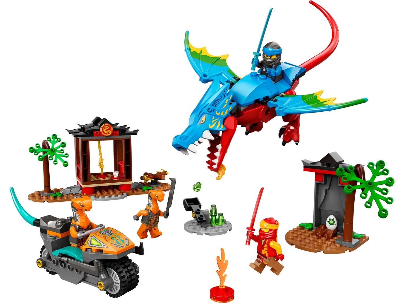LEGO 71759 Temple du dragon ninja - prix | Brick Broker