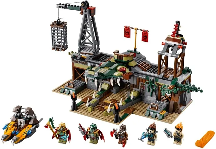 LEGO 70014 La Cachette du Marais du Croc - prix | Brick Broker