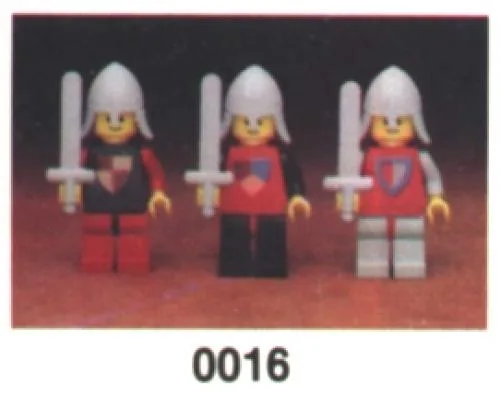 LEGO 0016 Figurines du Château - prix et où acheter | Brick Broker