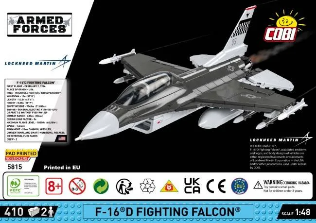 COBI F-16D Fighting Falcon (COBI-5815) - prix | Brick Broker