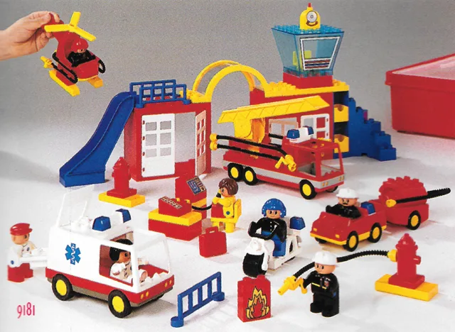 LEGO 9181 Pompiers et Secours - prix et où acheter | Brick Broker
