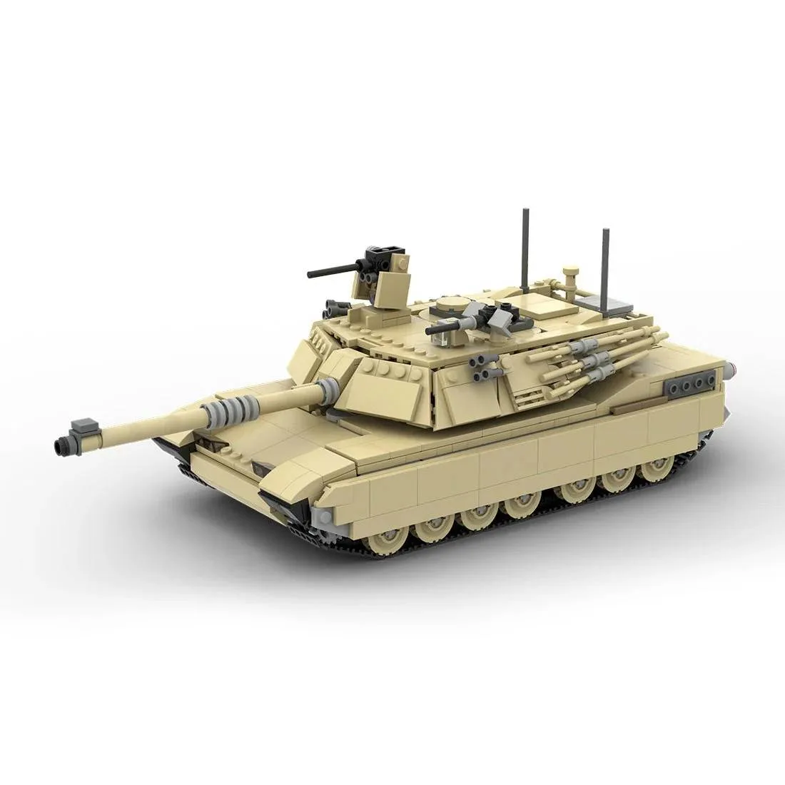 LesDiy Char M1A2 Abrams | Minifigurine (LESDIY-3556141) - prix | Brick Broker