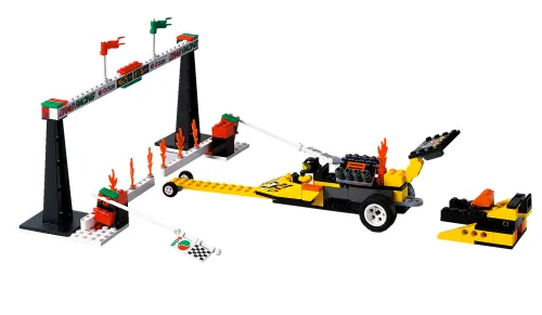 LEGO 6616 Dragster Fusée - prix et où acheter | Brick Broker
