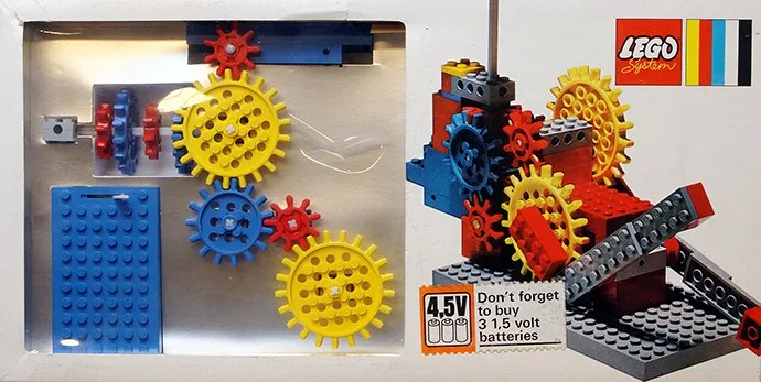 LEGO 800 Ensemble de pignons avec moteur - prix | Brick Broker