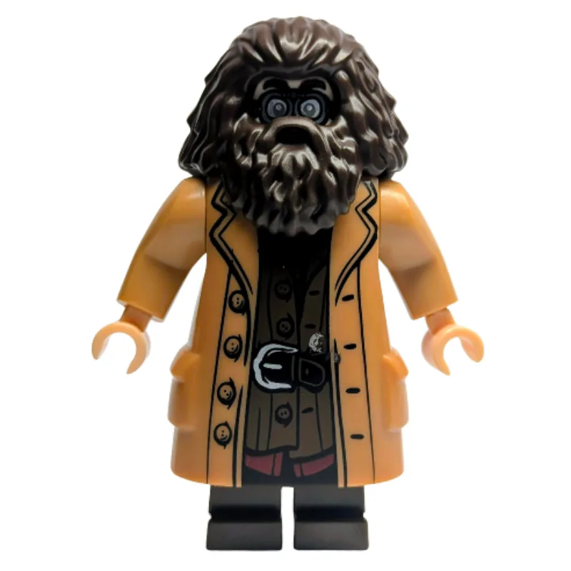 Rubeus Hagrid, Medium Nougat Overcoat, Arms w… — minifigurine LEGO | Brick Broker