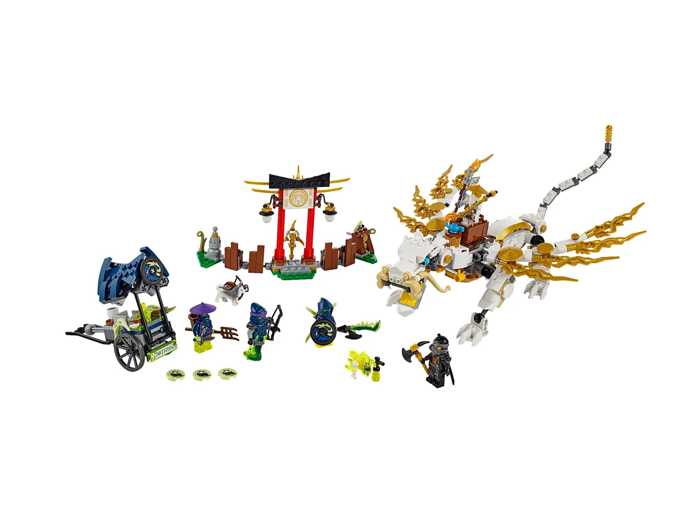 LEGO 70734 Dragon de Maître Wu - prix et où acheter | Brick Broker