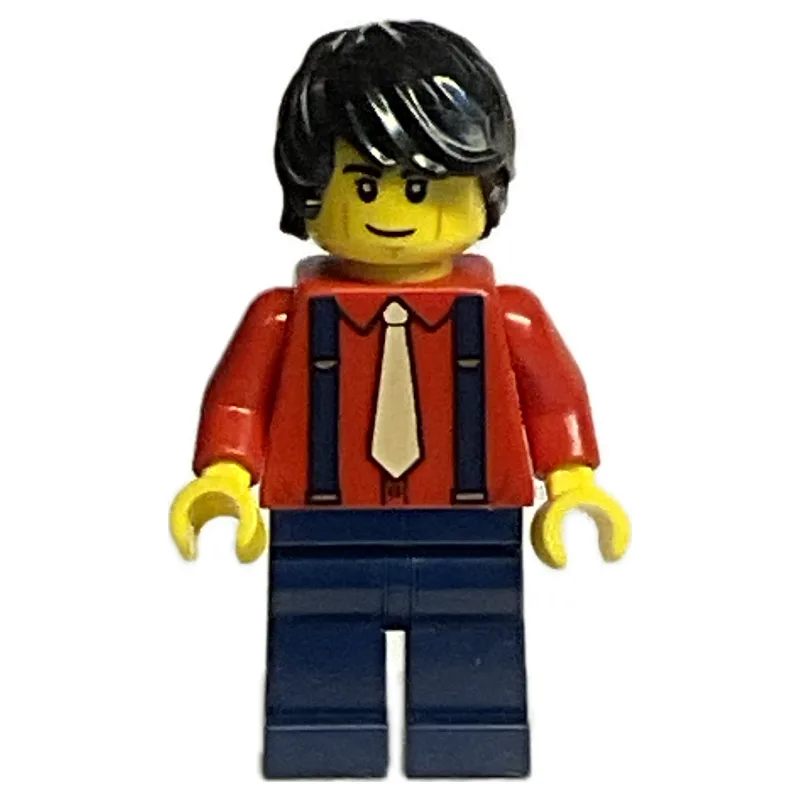 Red Torso, Dark Blue Legs, Black Hair — dans quels sets LEGO ? (fig-013647) | Brick Broker