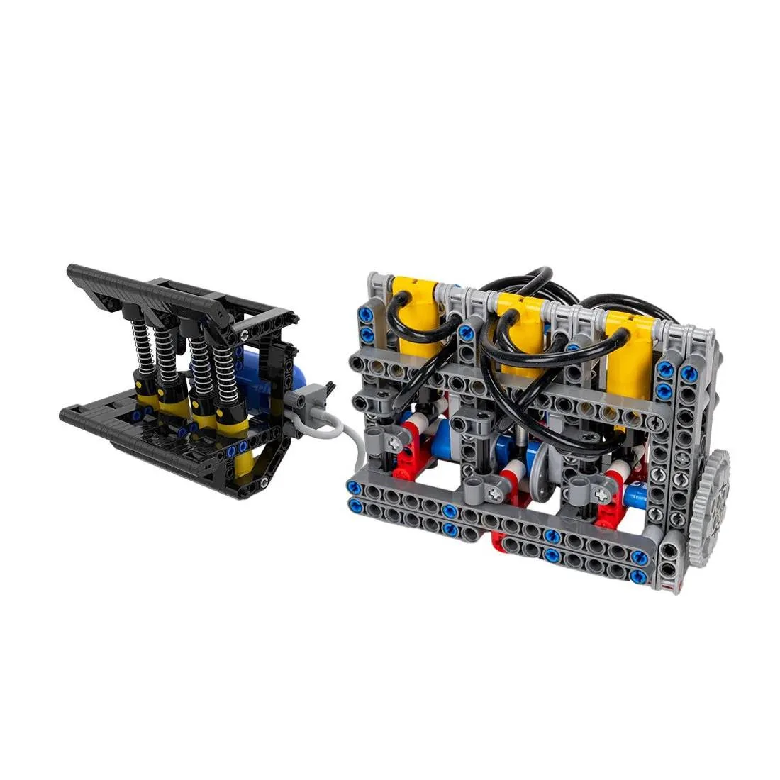 LesDiy + Moteur pneumatique à trois cylindres et pompe à air manuelle (LESDIY-3571674) - prix | Brick Broker
