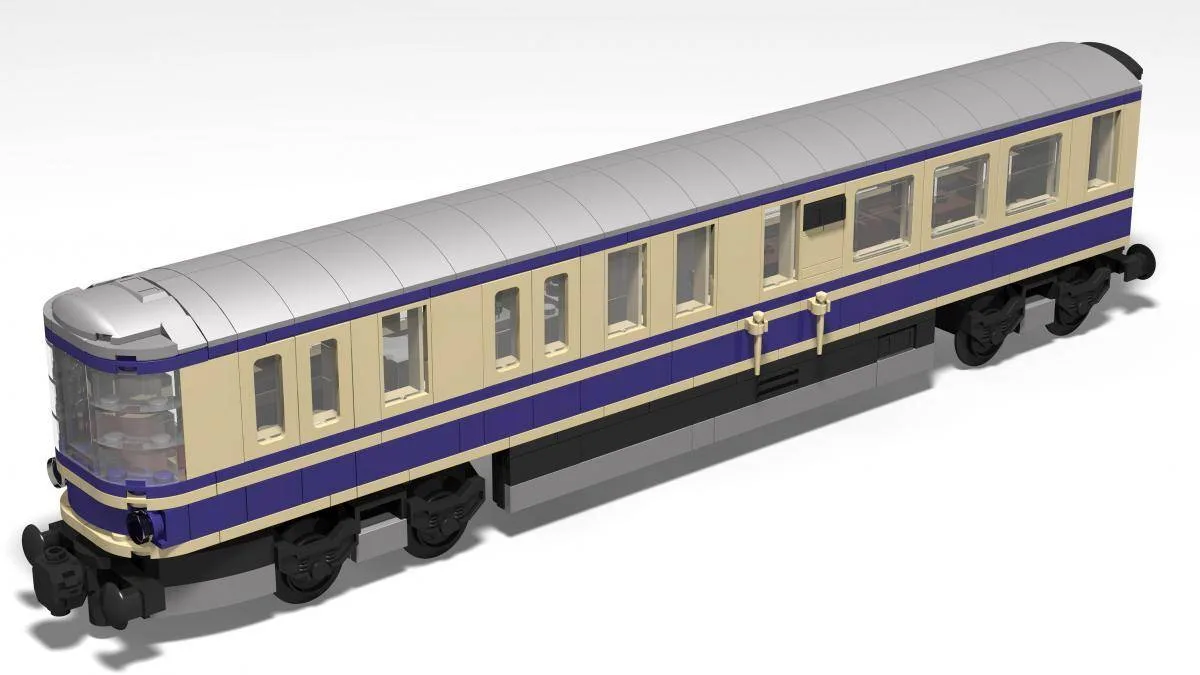 BlueBrixx Voiture-restaurant Henschel Wegmann (BB-103083) - prix | Brick Broker