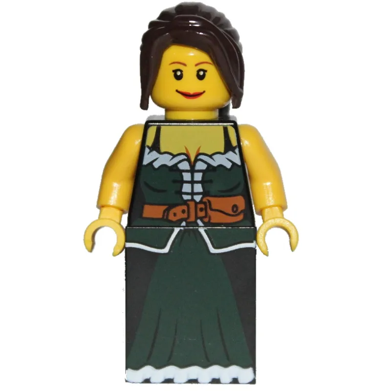 Maiden (Fantasy Era) - Dark Brown Hair — dans quels sets LEGO ? (fig-006756) | Brick Broker