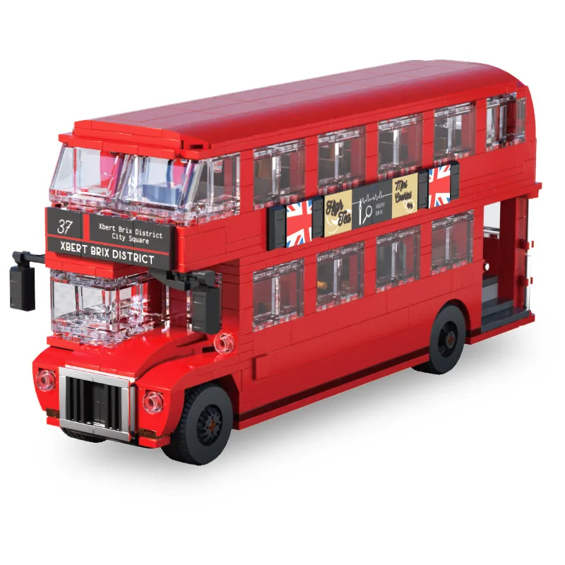 JIESTAR Kit de bus à impériale vintage Xbert (JS-66037) - prix | Brick Broker