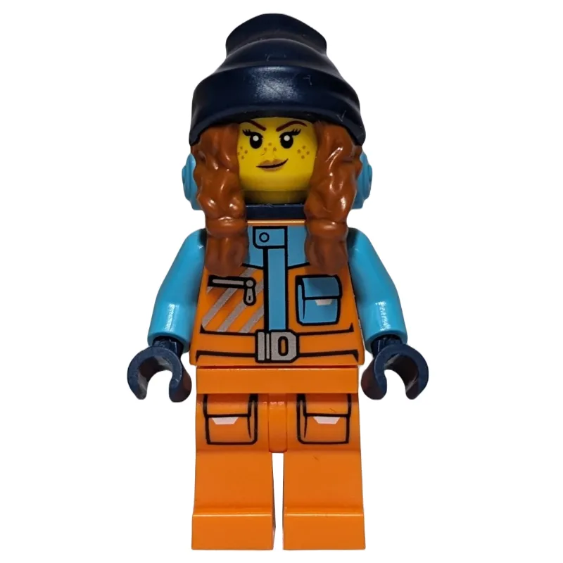 Arctic Explorer, Tina Tarantula, Orange Suit,… — minifigurine LEGO | Brick Broker