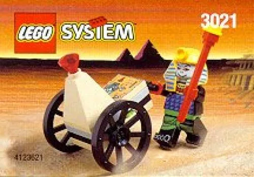 LEGO 3021 Roi Pharaon le Troisième - prix | Brick Broker